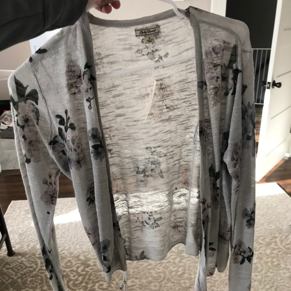 Floral Lucky Brand Cardigan